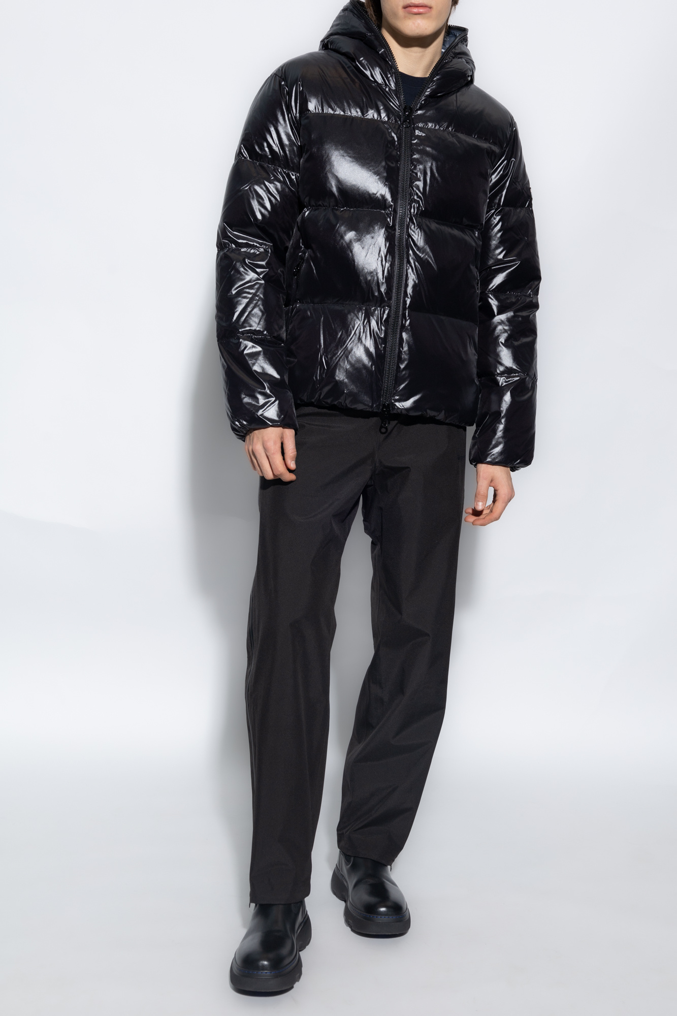 Black 'Auva' quilted down jacket Duvetica - Vitkac Canada